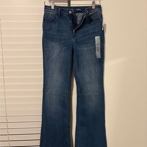 Old Navy Women's Blue Flare Jeans